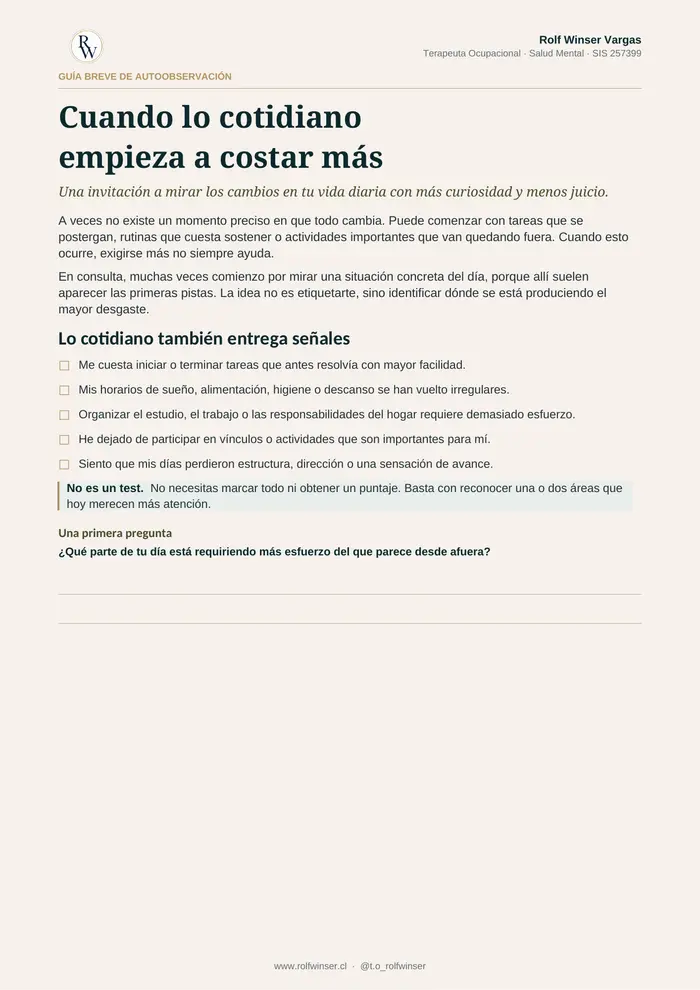 Portada de Cuando lo cotidiano empieza a costar más
